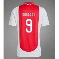 Maglie da calcio Ajax Brian Brobbey #9 Prima Maglia 2024-25 Manica Corta